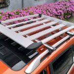 Parrilla Carga Auto Aluminio 129 cms x 99 cms + Llave de Seguridad