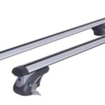 Barras Porta Equipaje Universal Aluminio 120 cms + Llave