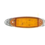 Farol De Señal 13 Led Multivoltaje Ámbar