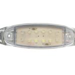 Farol De Señal 13 Led Multivoltaje Blanco