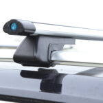 Barras Porta Equipaje Universal Aluminio 137 cms + Llave